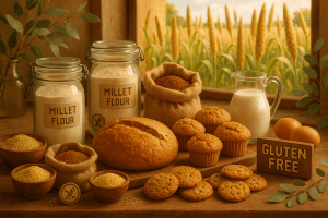 Gluten Free Baking Revolution featuring Millets